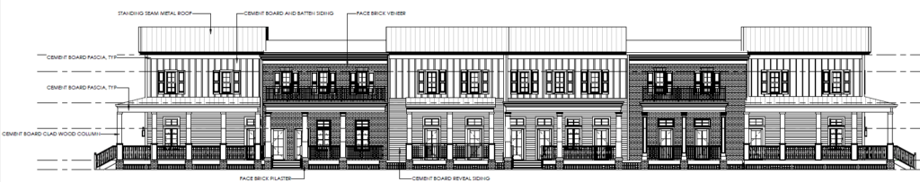 Build-ready site at 155 & 305 Westpark Drive, Athens, GA, approved for 18 luxury garden-style flats.