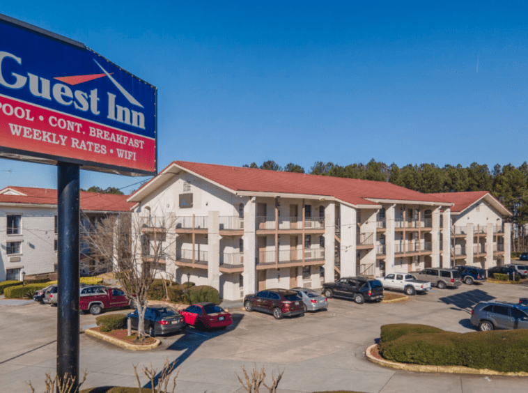 Guest Inn: 5375 Peachtree Industrial Blvd, Norcross, GA 30092 (Closed by Stratus Property Group)