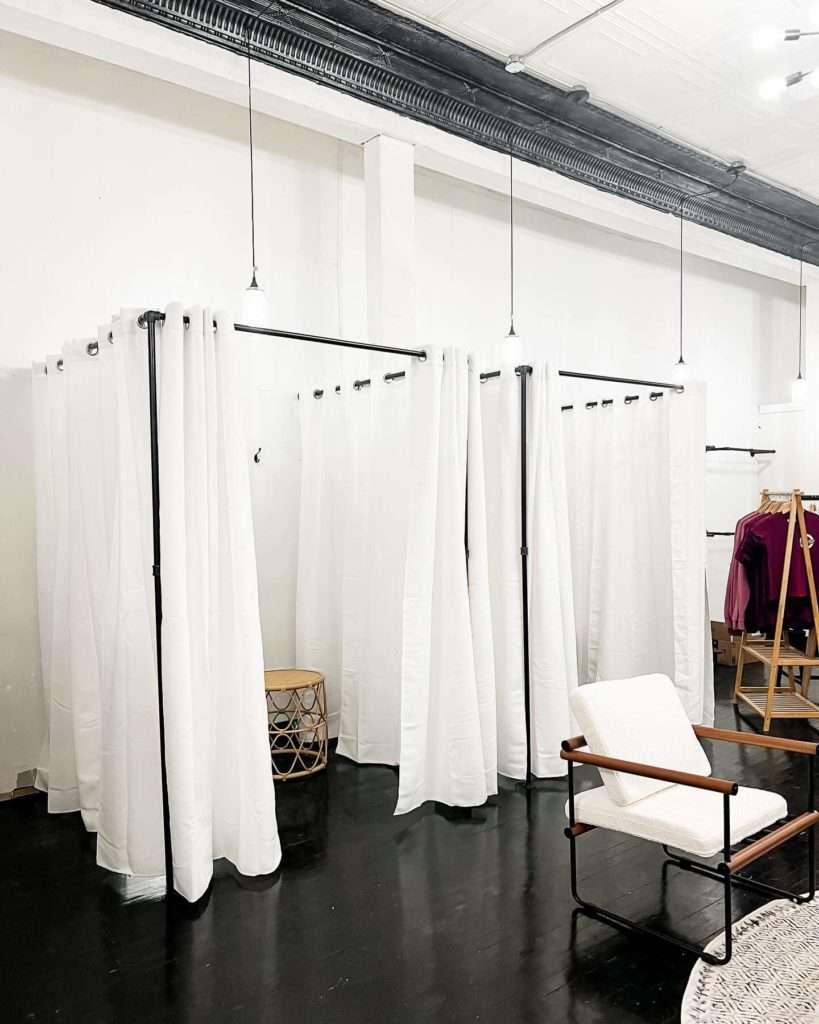 June + Grey boutique's new storefront on Adamson Square in Downtown Carrollton, GA.