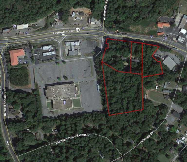 Land for Sale: 1608 & 1610 Lexington Rd, Athens, GA 30605