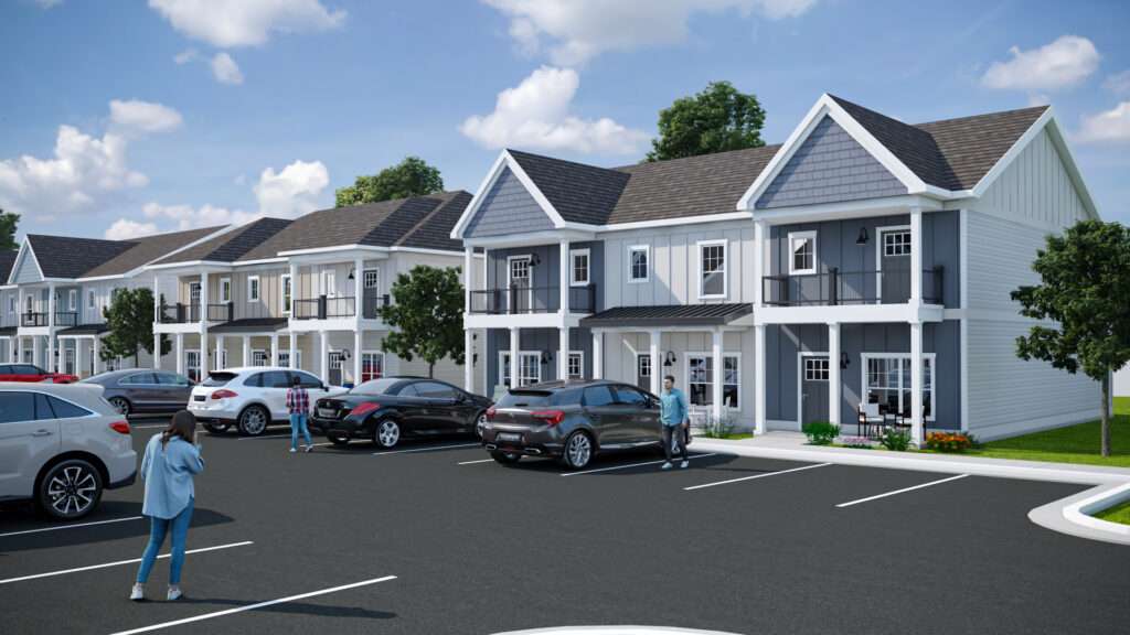 Stratus Development Group announces the start of construction of Pickens Corner, a luxury student housing townhome community at The University of South Carolina.